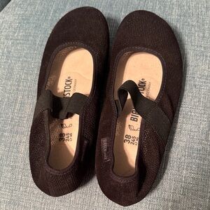 Birkenstock Black Mary Jane Shoes
